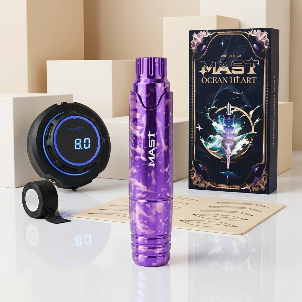 Mast P10 Halo Kalıcı Makyaj ve Dövme Cihazı Seti